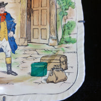 Thumbnail for Alfred Meakin Dickens Characters Plate The Blue Boar Scene –Tony Ceramic Weller6