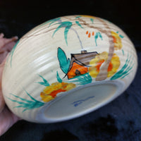 Thumbnail for Rare Clarice Cliff Wilkinson Bowl PINEGROVE SHAPE collection Ceramic, Porcelain.7
