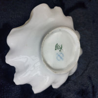 Thumbnail for Limoges France Bowl A. Lanternier Antique Shell Dish Floral Gilded Trim decor5
