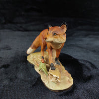 Thumbnail for Maruri Good Red Fox Figurine Porcelain Wildlife 6