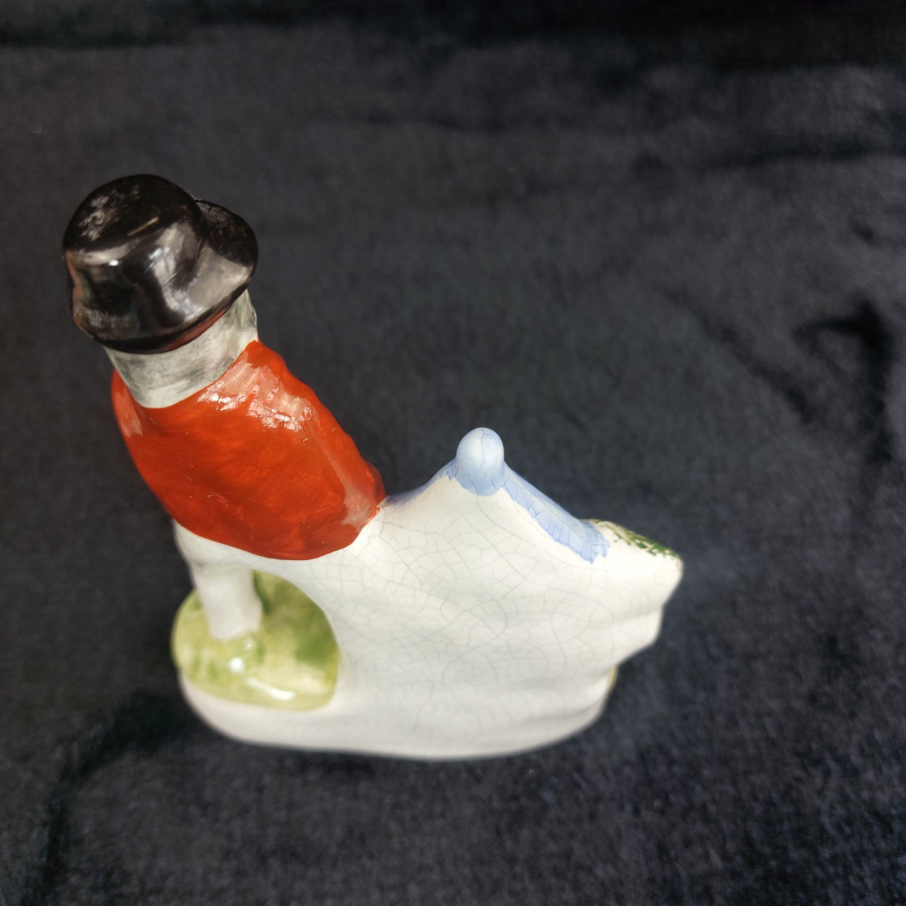 Staffordshire Old Tom Morris Young Tom Figurines Golf Hand Paint decor Pottery8
