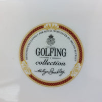 Thumbnail for Royal Worcester Golfing Golf Scene Melvyn Buckley – Collection Plate China Bone9
