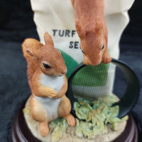 Thumbnail for Border Arts Fine Good Squirrels in Garden 2014 Figurine A26260 Mammals Decor.5