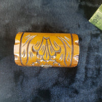Thumbnail for French Vintage Wooden Jewelry Box –Small Chest with Red Velvet Lini Hand-Carved9