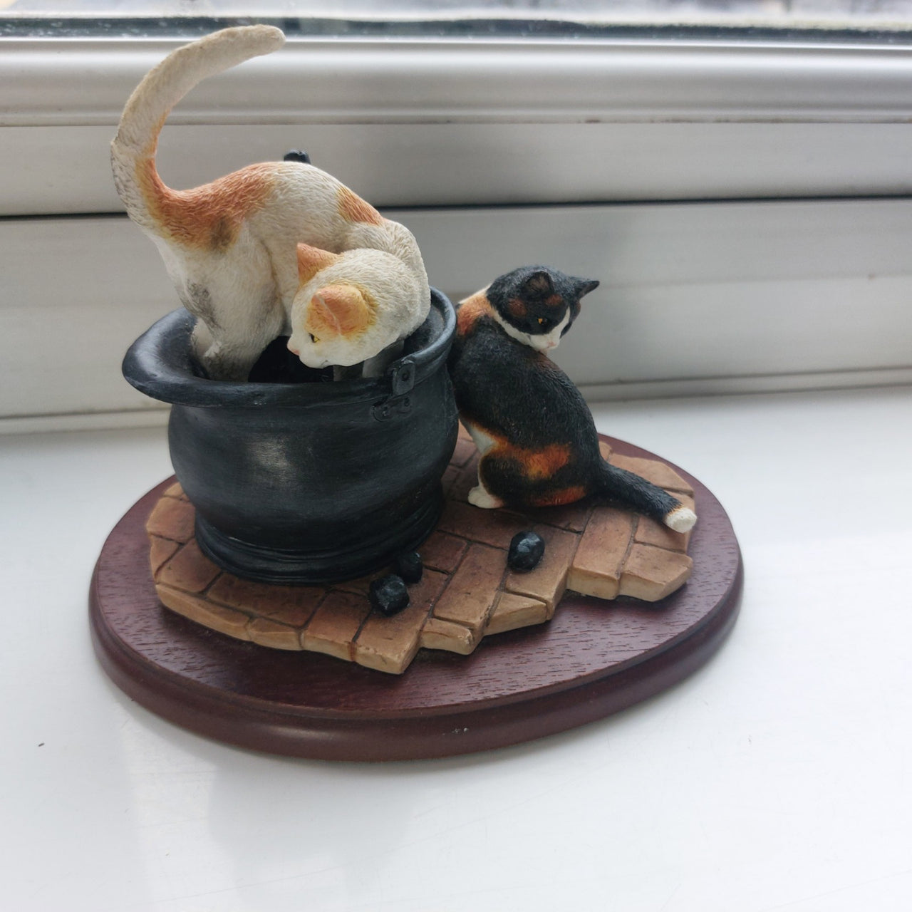 Border Fine Arts A20872 Sweep & Sooty Figurine Cats Scene James Herriot 200916