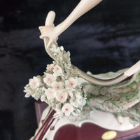 Thumbnail for Giuseppe Armani Florence “Bicycle Spring” lady Rare Figurine 0539C Porcelain.23
