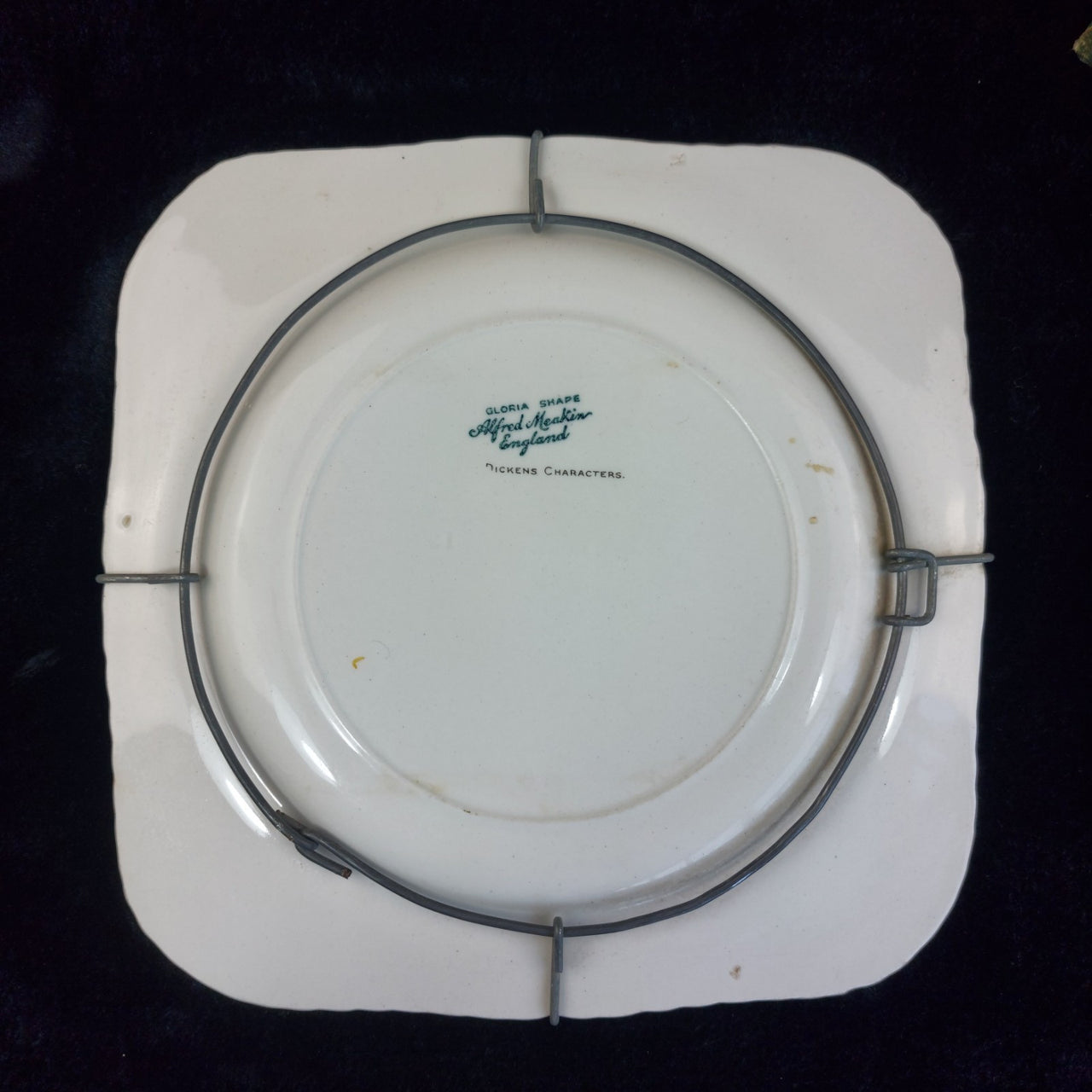 Alfred Meakin Dickens Characters Plate The Blue Boar Scene –Tony Ceramic Weller8