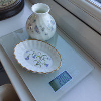 Thumbnail for Wedgwood & Spode Bone China Trinket Dish & Vase Set - Floral Gold Vintage Rim8