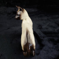 Thumbnail for Beswick Siamese Cat Figurine Gloss Finish Pose Standing Long England 6.5