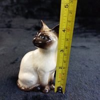 Thumbnail for Beswick Siamese Cat Figurine 1887 Vintage England Ceramic Ceramic, Porcelain3