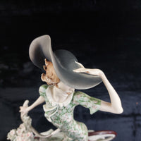 Thumbnail for Giuseppe Armani Florence “Bicycle  Spring” Rare lady Figurine 0539C Porcelain.9