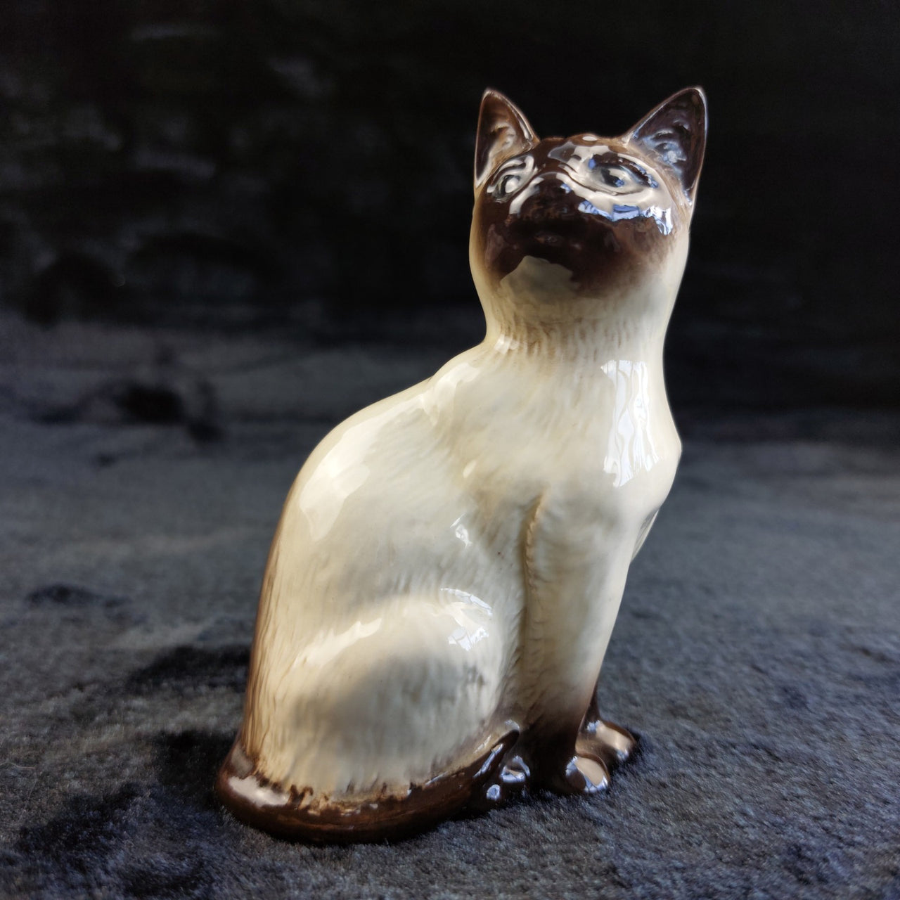 Beswick Siamese Cat Figurine 1887 Vintage England Ceramic Ceramic, Porcelain9