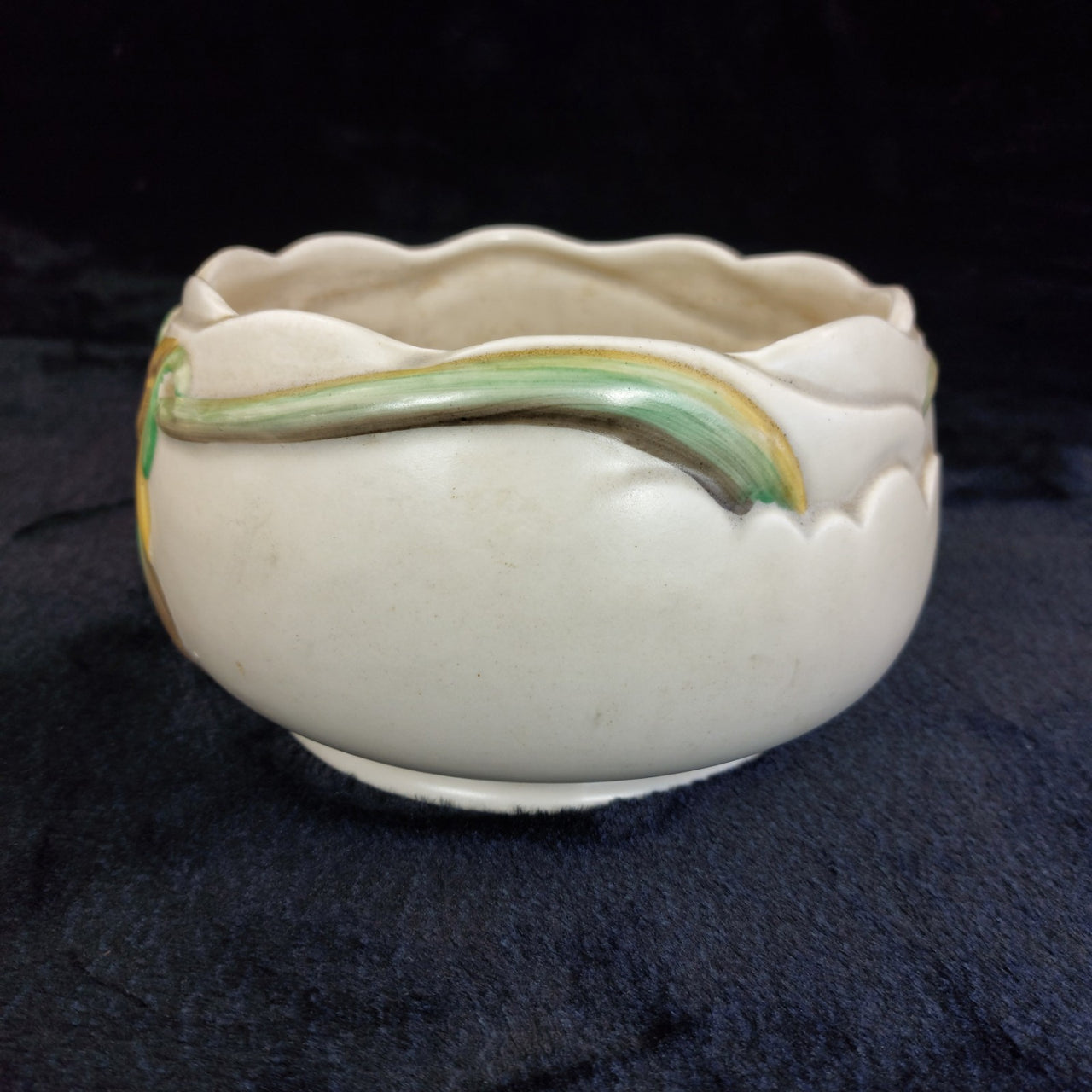 Original Clarice Cliff Bowl Floral Art Deco Pottery HandPainted collectable gift4