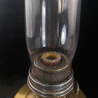 Thumbnail for Vintage 1930`s Brass Aladdin Kerosene Parlor Lamp With Paraffin, See The Glass14