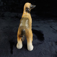 Thumbnail for Large Hound Afghan Dog Figurine /Ornament- made by Coopercraft Vintage Display.7