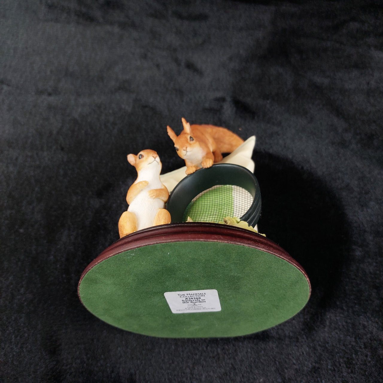 Border Arts Fine Good Squirrels in Garden 2014 Figurine A26260 Mammals Decor.11