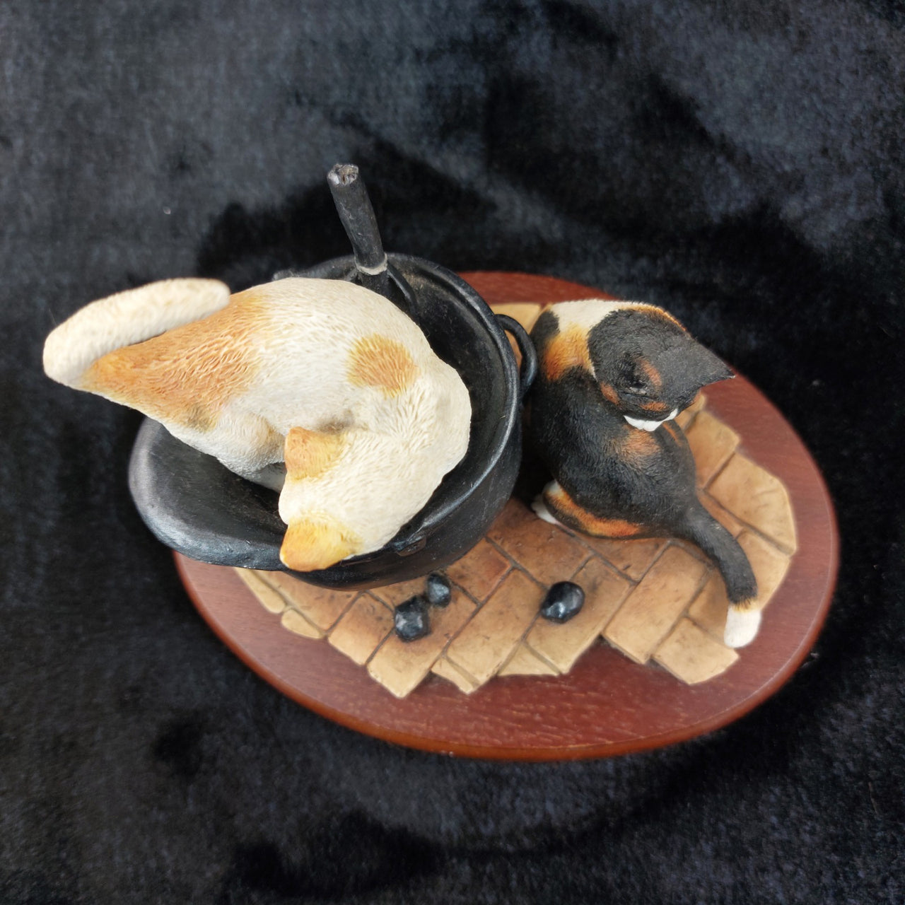 Border Fine Arts A20872 Sweep & Sooty Figurine Cats Scene James Herriot 200911