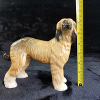 Thumbnail for Large Hound Afghan Dog Figurine /Ornament- made by Coopercraft Vintage Display.10
