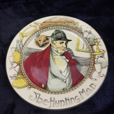 Royal Doulton The Hunting   Man Plate Vintage Decorative Collectors   10