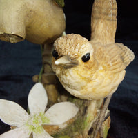 Thumbnail for Border Arts Fine Wren On Garden Tap Hand Painted Bird Figurine see the pics.13