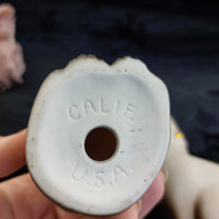Thumbnail for California Vintage USA Siamese Cat Figurines Pair – One Repaired - 6.75