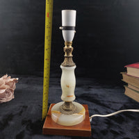 Thumbnail for Vintage and Onyx Brass Table Lamp 13