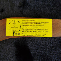 Thumbnail for Aboriginal Wooden Australian Boomerang - Hand Painted boho decor Collectable3