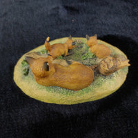 Thumbnail for Border Arts Fine Fox Family Figurine Chiltern Collection Nature WWF Scene Resin11