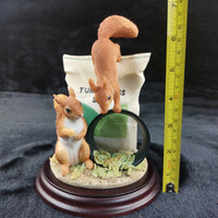 Thumbnail for Border Arts Fine Good Squirrels in Garden 2014 Figurine A26260 Mammals Decor.15