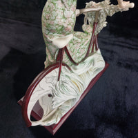 Thumbnail for Giuseppe Armani Florence “Bicycle Spring” lady Rare Figurine 0539C Porcelain.12
