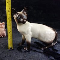 Thumbnail for Beswick Siamese Cat Figurine Gloss Finish Pose Standing Long England 6.5