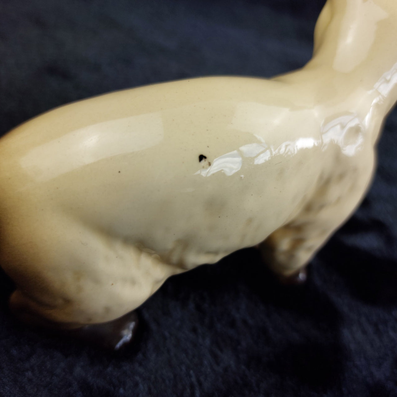 Siamese Cat made in England Figurine  Ceramic Glazed 12cm see pics for details.6