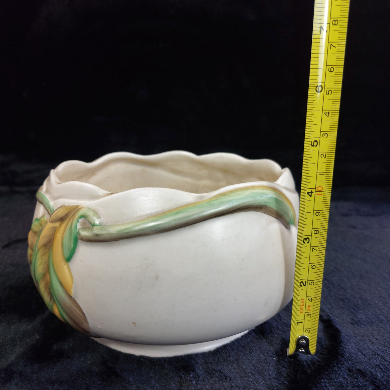 Original Clarice Cliff Bowl Floral Art Deco Pottery HandPainted collectable gift13
