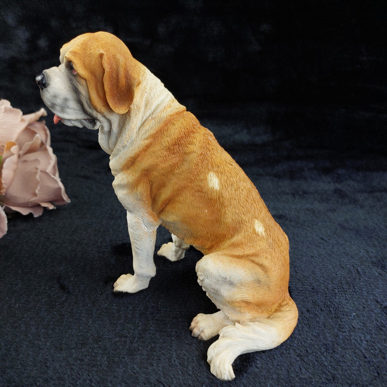 Schleich Saint Bernard Dog Figurine 53383 8" Large Bernhardiner Model xmas gift.2
