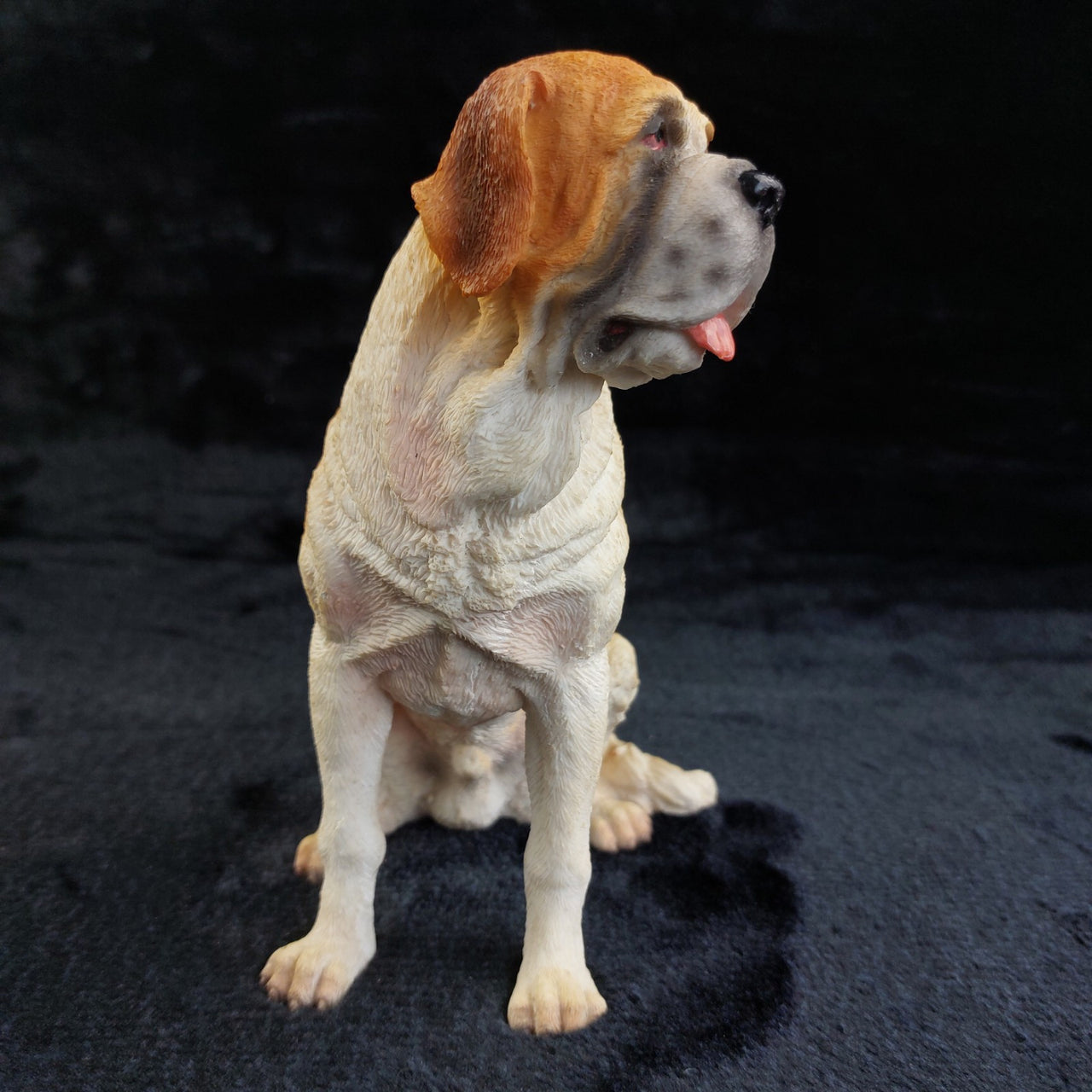 Schleich Saint Bernard Dog Figurine 53383 8" Large Bernhardiner Model xmas gift.5