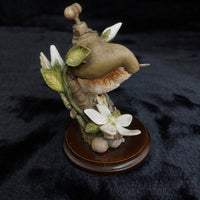 Thumbnail for Border Arts Fine Wren On Garden Tap Hand Painted Bird Figurine see the pics.5