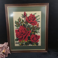 Thumbnail for Framed Handmade Needlepoint Art - 19