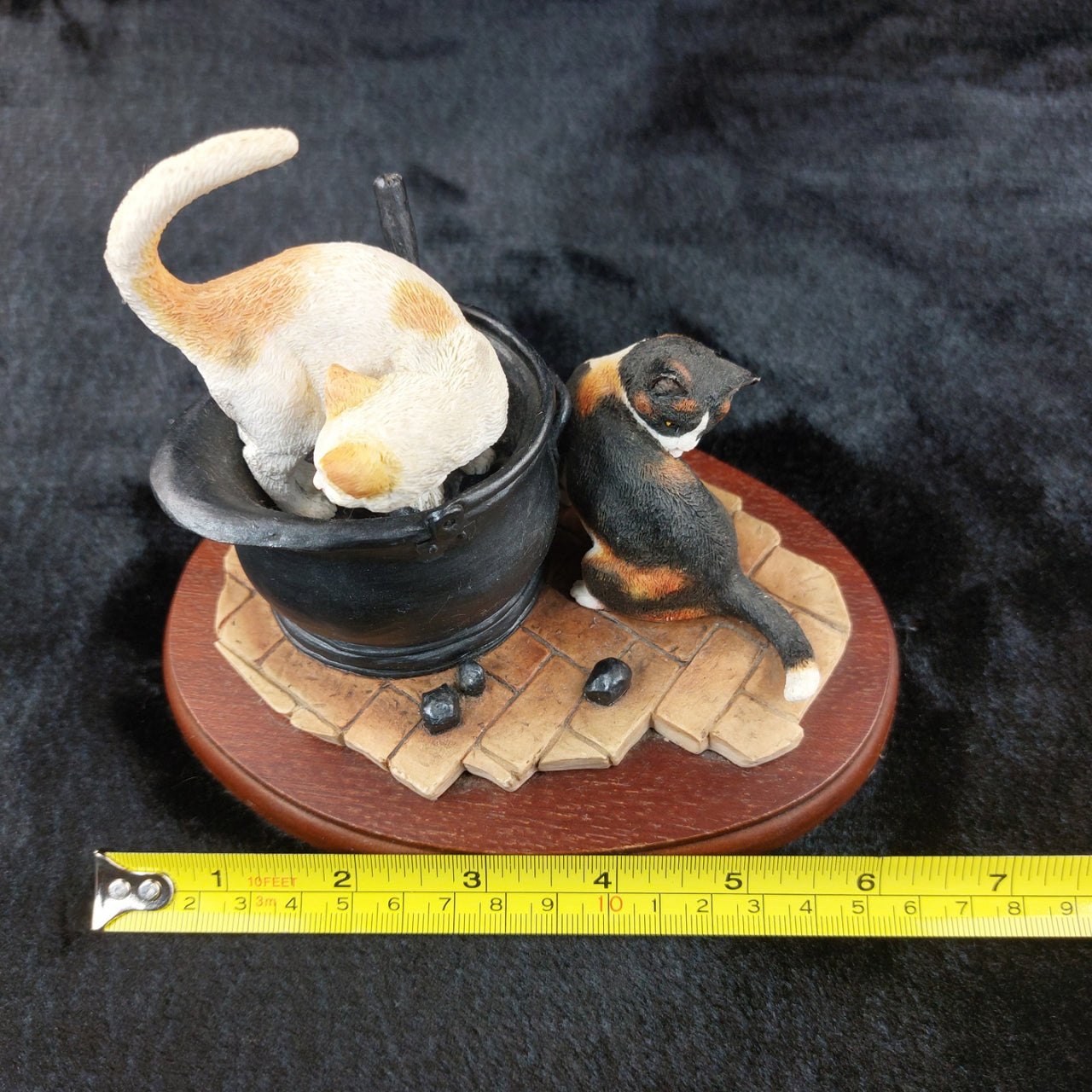 Border Fine Arts A20872 Sweep & Sooty Figurine Cats Scene James Herriot 200914