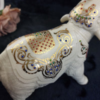 Thumbnail for Lenox porcelain Jeweled Elephant Figurine 8