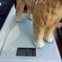 Thumbnail for Large Hound Afghan Dog Figurine /Ornament- made by Coopercraft Vintage Display.12