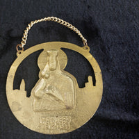Thumbnail for Brass Religious Jerusalem Plaque & Pic Holder & 2×Pitcher Collectable decor gold5
