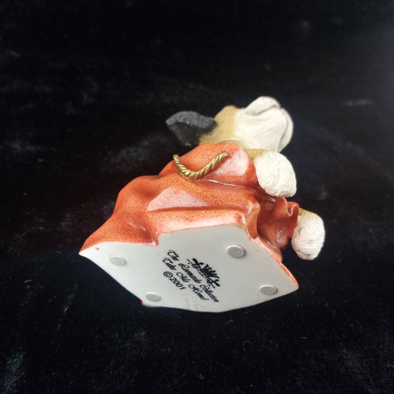 Leonardo Collection Dog Figurine 2001 – Good "Take Me Home!" Puppy in Sack8