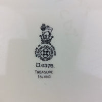 Thumbnail for Royal Doulton Treasure Island Plate  Good Long John Silver D8376 Decorati. 13.5