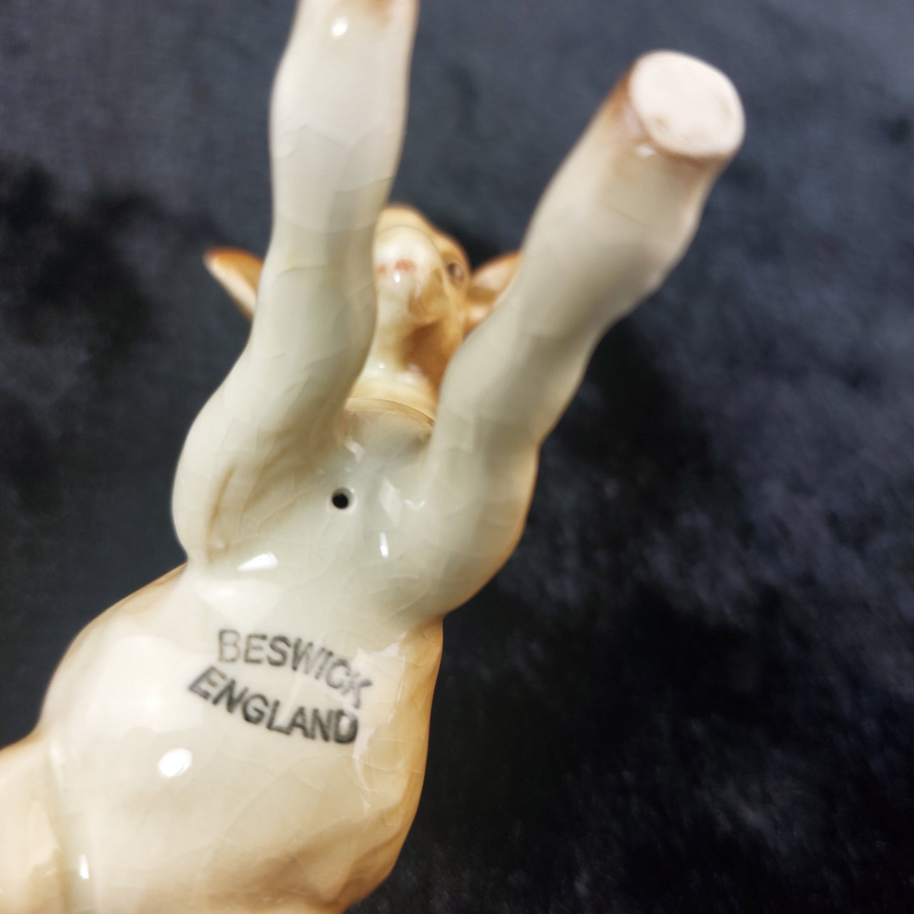 Beswick England Goat Figurine 2.5" Tall – Good Vintage Porcelain Farm Animal4