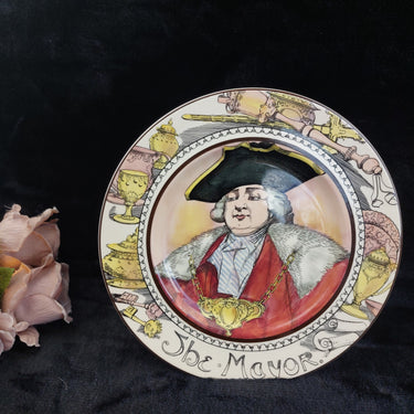 Royal Doulton The Mayor Plate  Vintage 10
