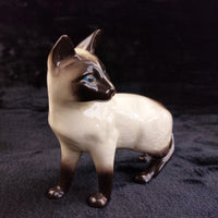 Thumbnail for Beswick Siamese Cat Figurine Gloss Finish Pose Standing Long England 6.5
