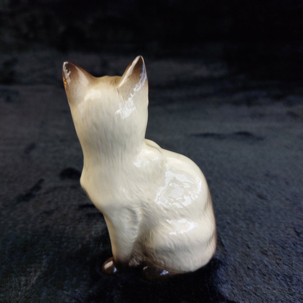 Beswick Siamese Cat Figurine 1887 Vintage England Ceramic Ceramic, Porcelain5