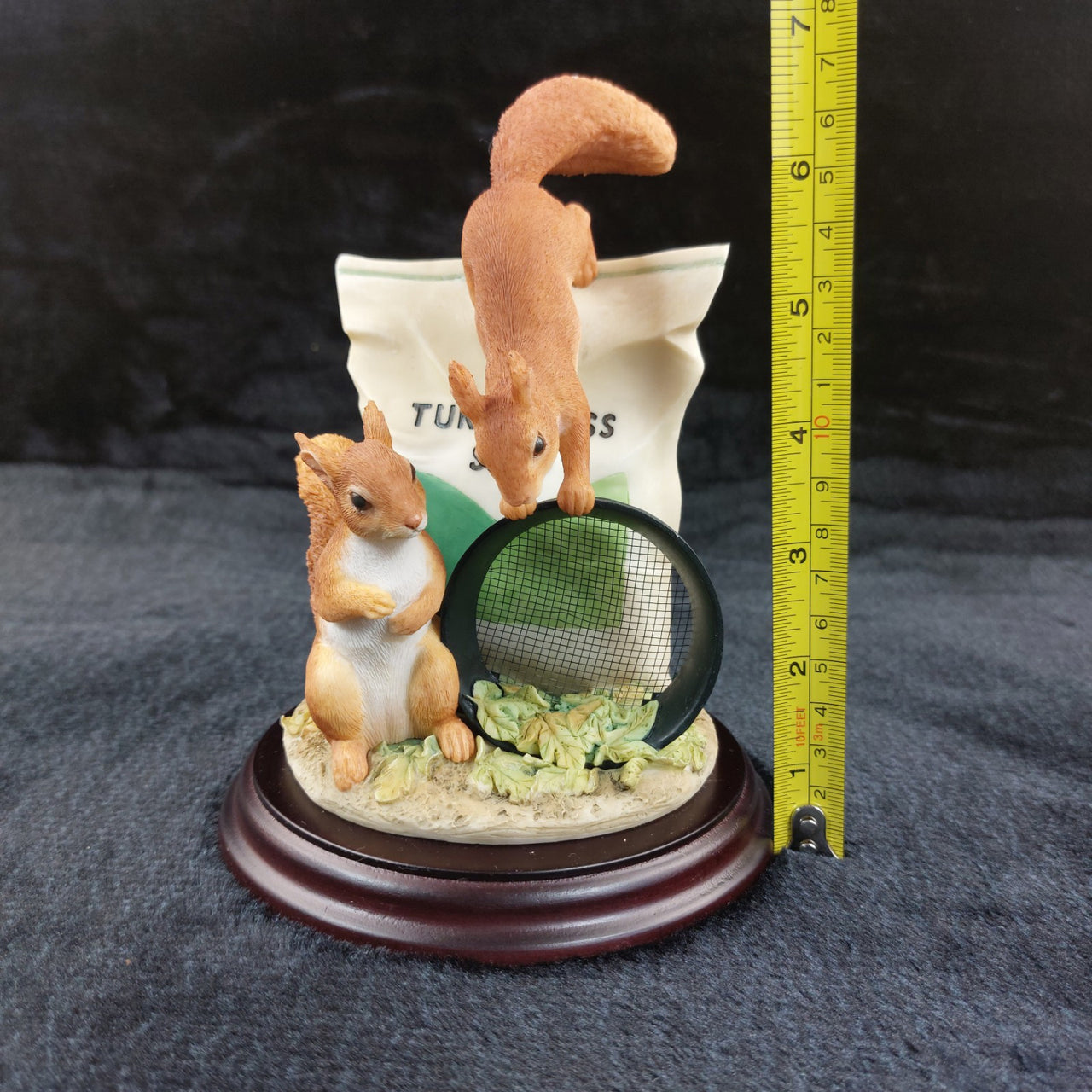 Border Arts Fine Good Squirrels in Garden 2014 Figurine A26260 Mammals Decor.3